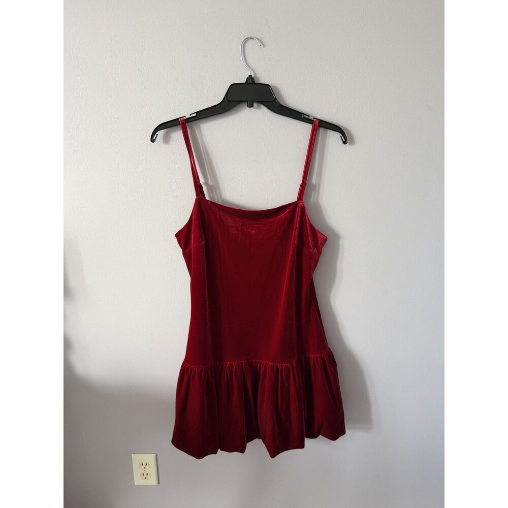 NWT Steve Madden Crushed Velvet Mini Dress
